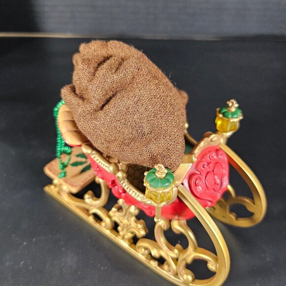 2001 Hallmark Keepsake Ornament Santa Sleigh Set Of 2 Ornaments NIB - Picture 16 of 16